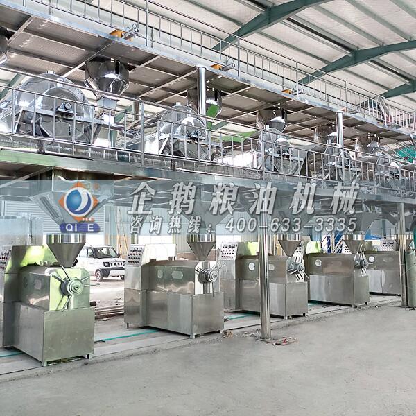南瓜籽油加工設(shè)備,企鵝品牌聲名顯赫(圖1) 南瓜籽油加工設(shè)備